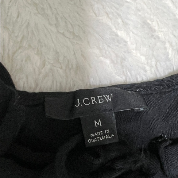 J.Crew Black Ruffle Tiered Midi Dress – Size M – EUC - Picture 3 of 9